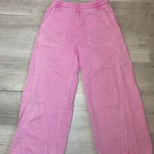 Pink pants from Zara